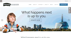 Desktop Screenshot of friendsofcmhr.com